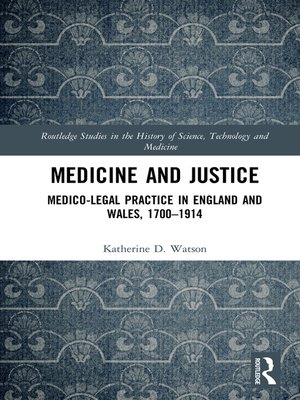 cover image of Medicine and Justice